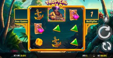 Tropical Gold: Interface