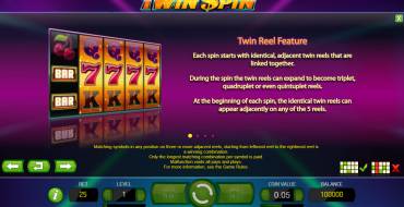 Twin Spin: Spin Reel Feature