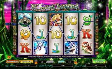 Unicorn Legend slot (Canada)