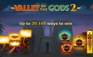 Valley of the Gods 2 slot (Canada)