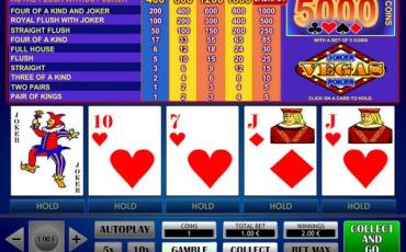 Vegas Joker Poker online