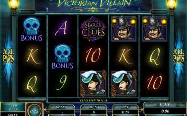 Victorian Villain slot (Canada)