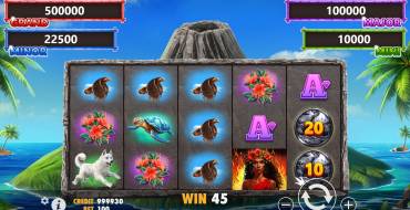 Volcano Goddess: Slot machine