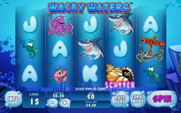 Wacky Waters slot (Canada)