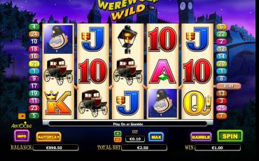 Werewolf Wild slot (Canada)