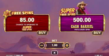 Western Gold 2: Bonus