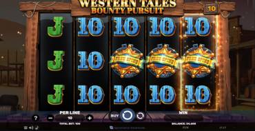 Western Tales – Bounty Pursuit: Bonus games