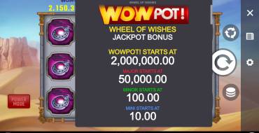 Wheel of Wishes: Jackpots