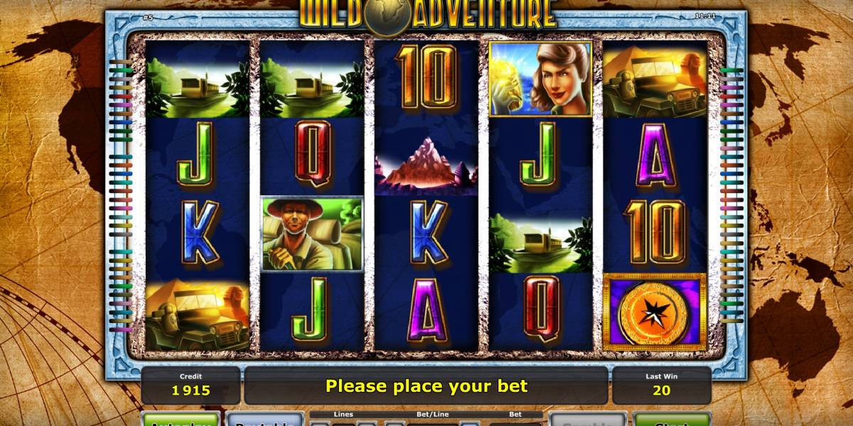 Wild Adventure slot (Canada)