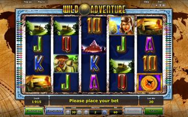 Wild Adventure slot (Canada)