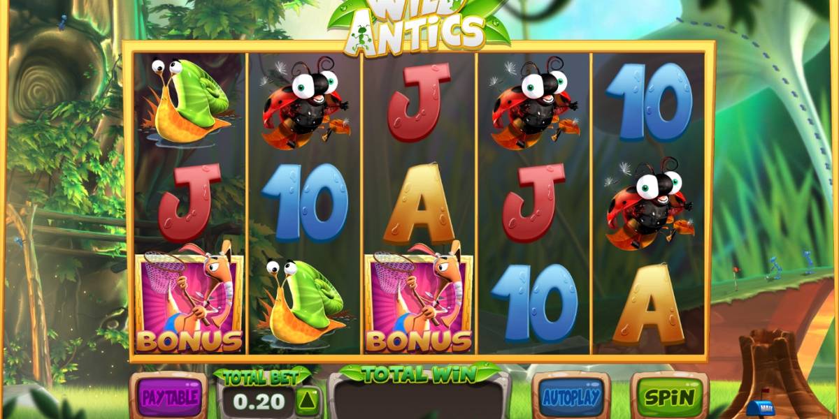 Wild Antics slot (Canada)