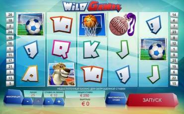 Wild Games slot (Canada)