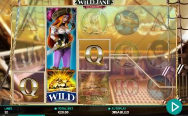 Wild Jane: The Lady Pirate slot (Canada)