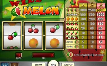 Wild Melon slot (Canada)