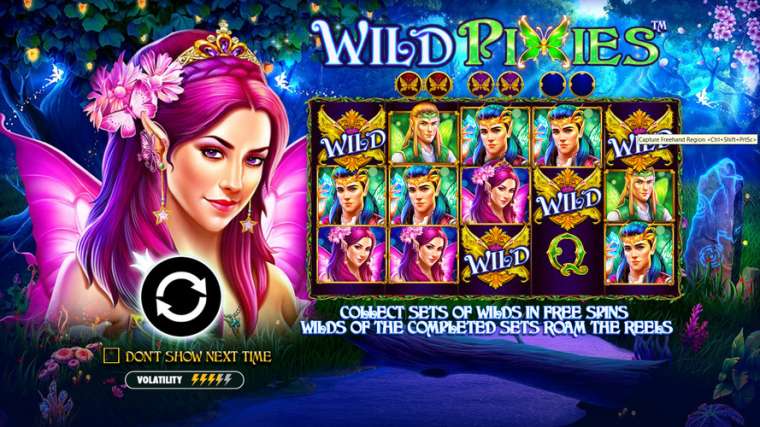 Play Wild Pixies slot CA