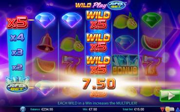 Wild Play: Super Bet slot (Canada)