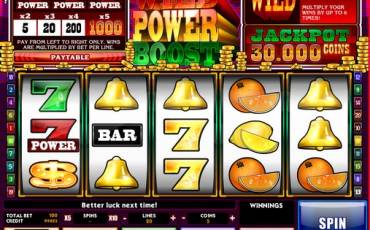 Wild Power Boost slot (Canada)