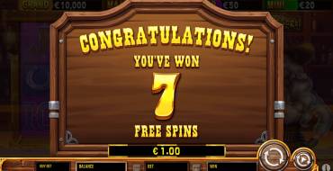 Wild West Angel: Free spins