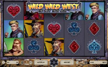 Wild Wild West: The Great Train Heist slot (Canada)