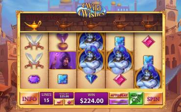 Wild Wishes slot (Canada)