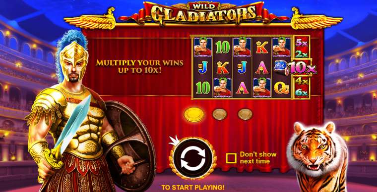 Play WildGladiators slot CA