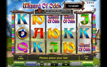 Wizard of Odds slot (Canada)