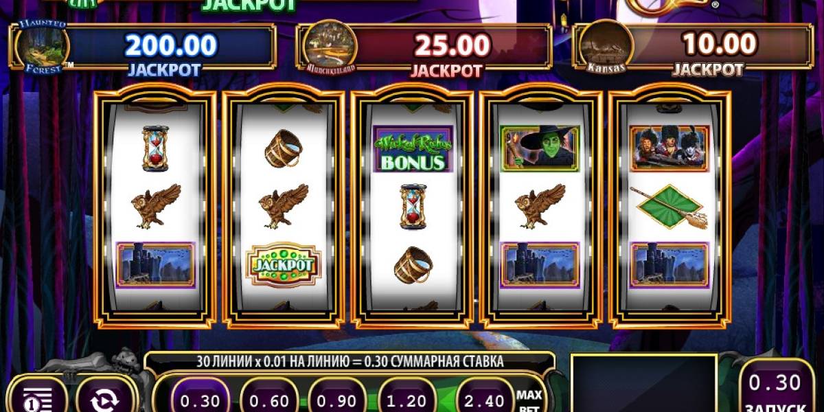 Wizard of Oz – Wicked Riches slot (Canada)