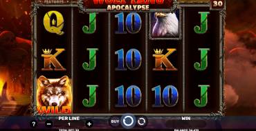 Wolf Fang – Apocalypse: Slot machine