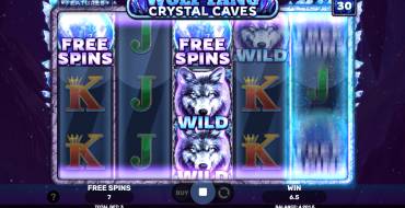 Wolf Fang – Crystal Caves: Free spins