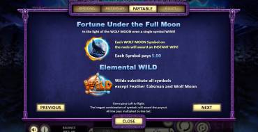 Wolf Moon Rising: Bonuses