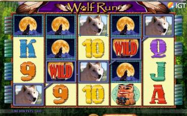 Wolf Run MegaJackpots slot (Canada)