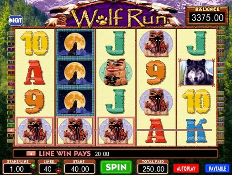 free slot games wolf run