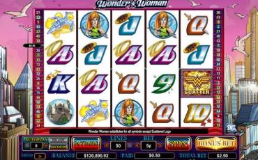 Wonder Woman slot (Canada)