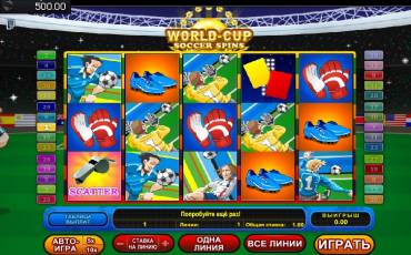 World-Cup Soccer Spin slot (Canada)