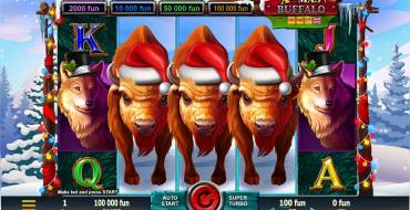 X-Mas Buffalo: Slot machine