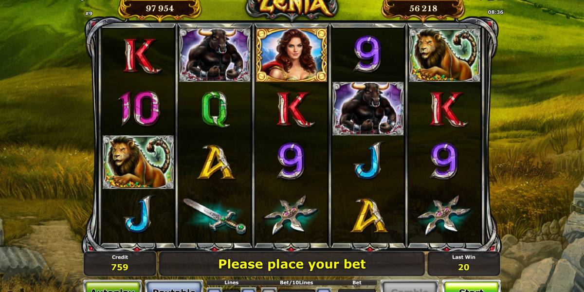 Zenia: Queen of War slot (Canada)