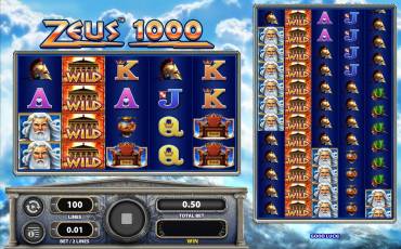 Zeus 1000 slot (Canada)