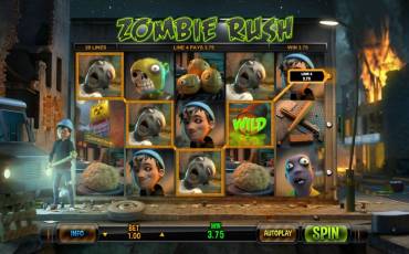 Zombie Rush slot (Canada)