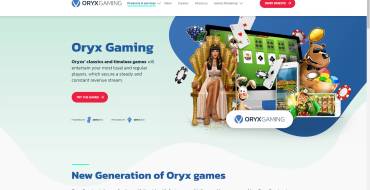 Oryx Gaming (Bragg): Website