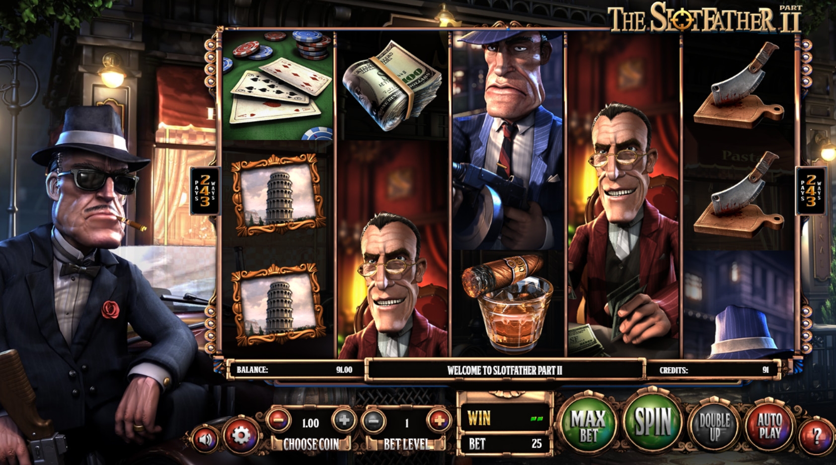 Play the godfather slot machine